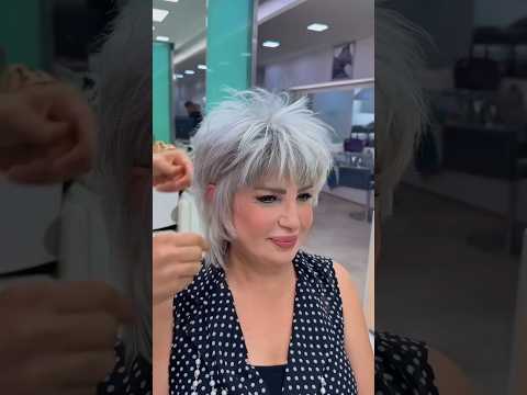 Mullet Haircut: The Choice of Ladies Over 50! #haircut