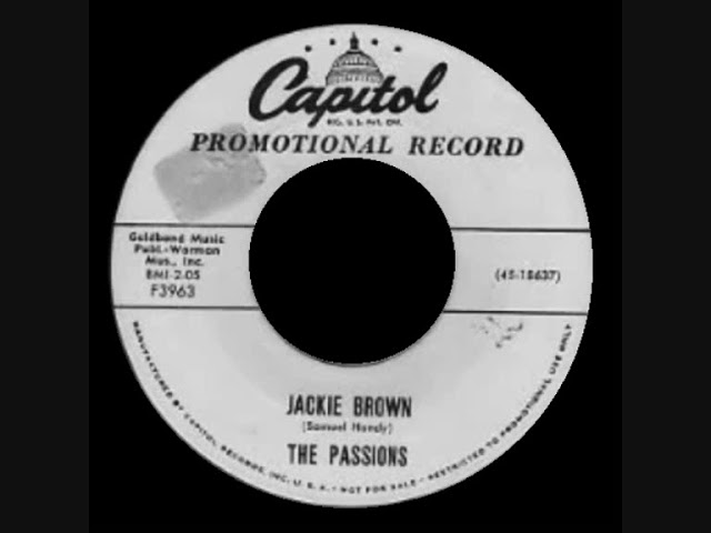 The Passions - Jackie Brown