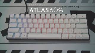 Force One Atlas 60% | Uma experiência gamer completa em um tamanho reduzido