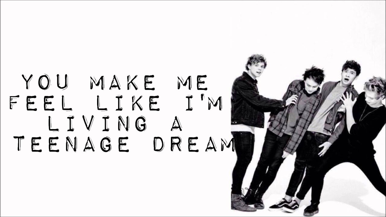 Teenage Dream 5 seconds of Summer. 5 Seconds of Summer thin White Lies обложка. Джикьюй обложка текст. Группа рок make you feeling.
