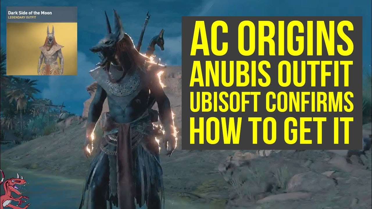 Assassin's Creed Origins Anubis Outfit HOW TO GET IT, But Not Right Now (AC  Origins outfits) - YouTube