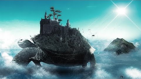 TUTORIAL -Surreal-Fantasy Moment - (#Photoshop)# Create a Surreal Turtle-Manipulation