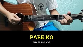 Pare Ko - Eraserheads | Easy Guitar Tutorial with Chords and Lyrics