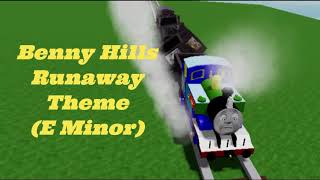 Benny Hills Runaway Theme (E Minor)