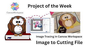 Canvas Workspace Project of the Week - Image to Cutting File with Image Tracing