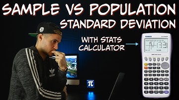 QMS 210 (TMU) Toronto Metropolitan University - Sample vs Population Standard Deviation