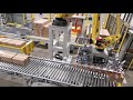 Automated labeling and palletizing, courtesy of StrongPoint Automation