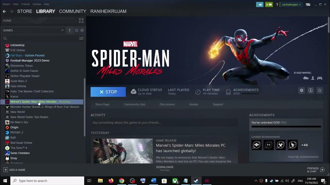 Marvel's Spider-Man: Miles Morales, Steam - Game Key for PC