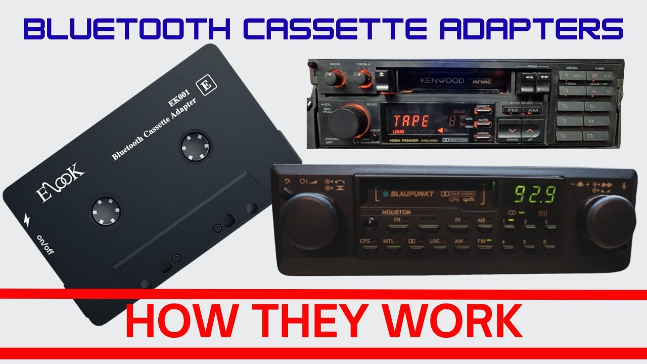 Bluetooth Cassette Tape Adapters HOW IT WORKS