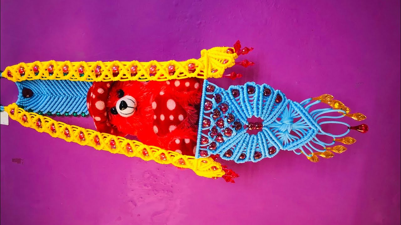 macrame art new macrame jhula design