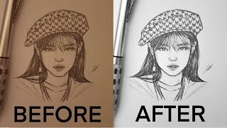 How I photograph my sketches + editing tutorial (easy) 📸 screenshot 2