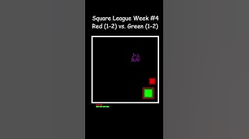 Week #4: Red vs. Green #satisfying #challenge #relaxing #simulation #coding #square