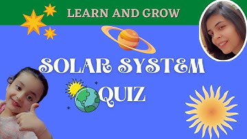 Solar System Quiz, General Knowledge Quiz | Quiz about planets, space, moons | Astronomy Quiz