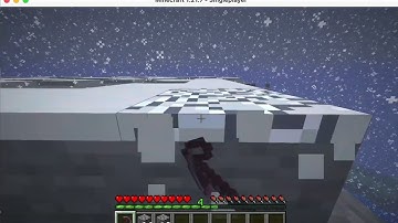 Day 14 of mining 1 layer of a chunk until I reach 1k subs