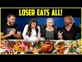 Guess The Calories Challenge | Christmas Food Edition | Loser Eats All!
