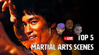 Top 5ive Live Ep. 42- Top Martial Arts Scenes