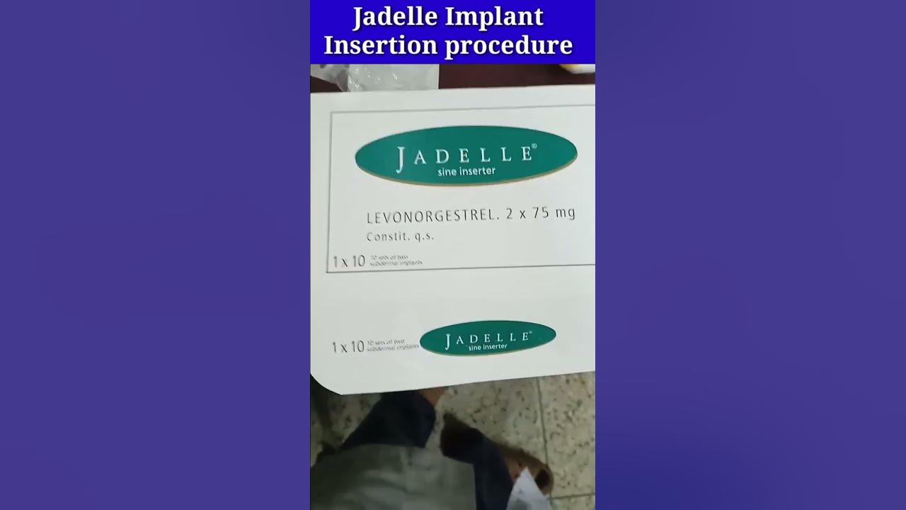 Jadelle implant insertion procedure, Jadelle implant YouTube