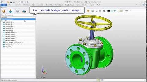 Assembly    ZW3D 2013 More Organized Assembly Manager