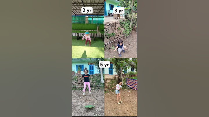 Cute baby jump