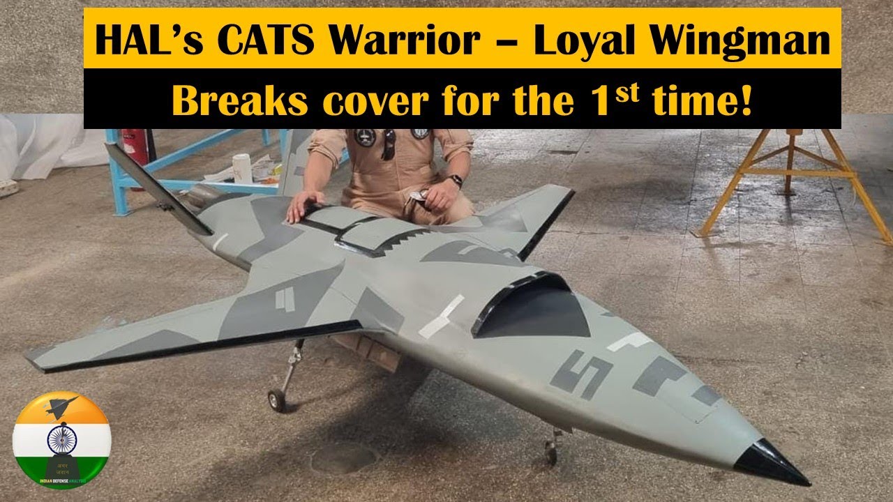 breakingnews HAL's CATS Warrior, breaks cover for the 1st time