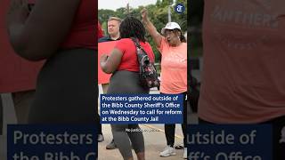 Protesters call on local officials for reform at Bibb County Jail