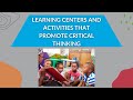 how to promote critical thinking in preschool