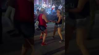 LA Danser | Moriah Hargrave - Zydeco Dancing with Kyla Hebert at the Breaux Bridge Crawfish Festival