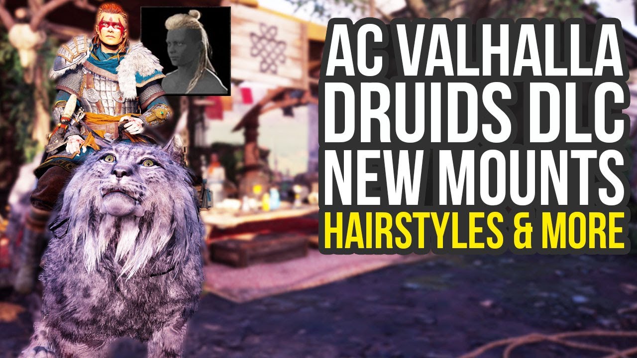 New Mounts Hairstyles Way More Assassins Creed Valhalla Dlc Items Ac Valhalla Dlc - Youtube