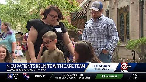KMBC | Saint Luke's NICU Graduates Reunite with Medical Staff