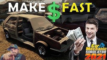 How To Make MONEY Fast in Car Mechanic Simulator 2021 Tutorial