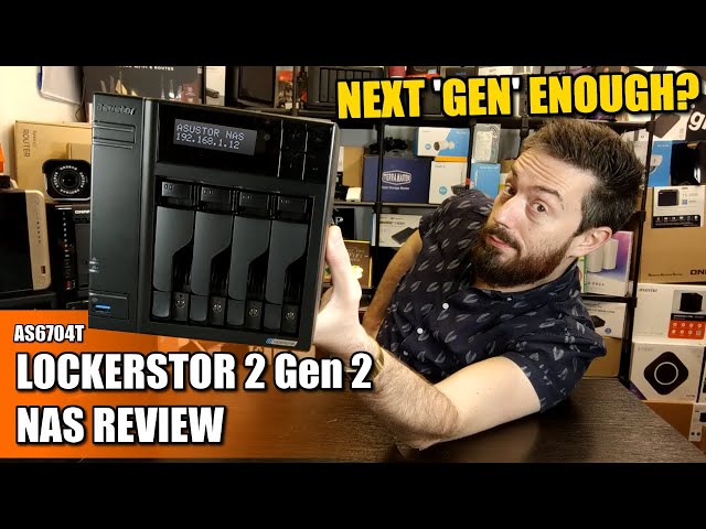 Asustor Lockerstor 4 Gen 2 NAS Review - Hardware, Software and Apps 