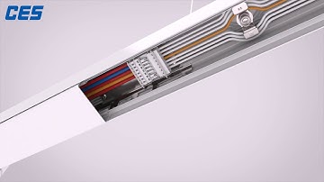 Linear trunking system LINE Series CES Lighting