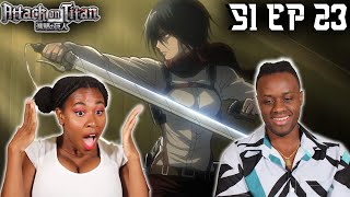 Confronting The Female Titan | Attack on Titan 1x23 Reaction