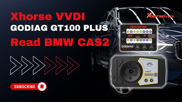 Xhorse VVDI2 and GT100 PLUS GPT with BMW CAS1CAS2 Mech Key Test Platform to read BMW IMMO Data