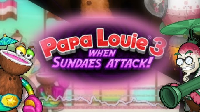 Papa Louie 2: When Burgers Attack [2013] (Flash) - Longplay 