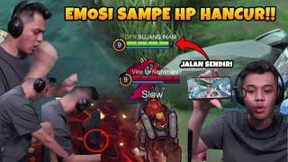 This is the first time my phone was destroyed because I got angry with this person! - Mobile Legends