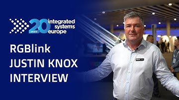 RGBlink ISE 2024 Justin Knox Interview #ise #ise2024