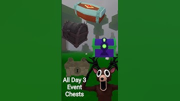 Unlock All Exclusive Chests in 99 Nights in the Forest | Full 3-Day Event Showcase & Reward
