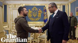 James Cleverly visits Kyiv to reaffirm support for Ukraine