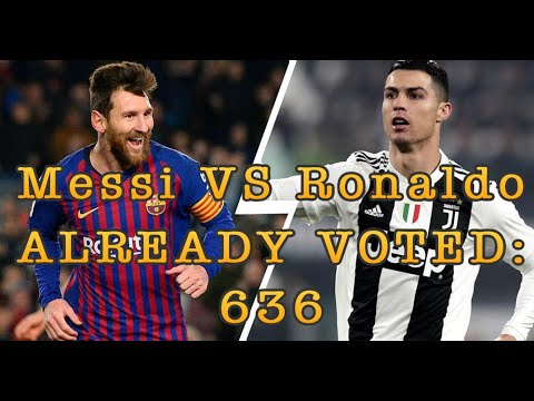 [LIVE POLL] Messi vs Ronaldo. Who is the best player? Already voted ...