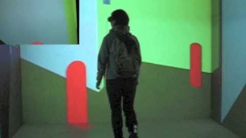 Navigating 3D virtual maze by using sensor-fusion walking in place (SF-WIP) navigation technique
