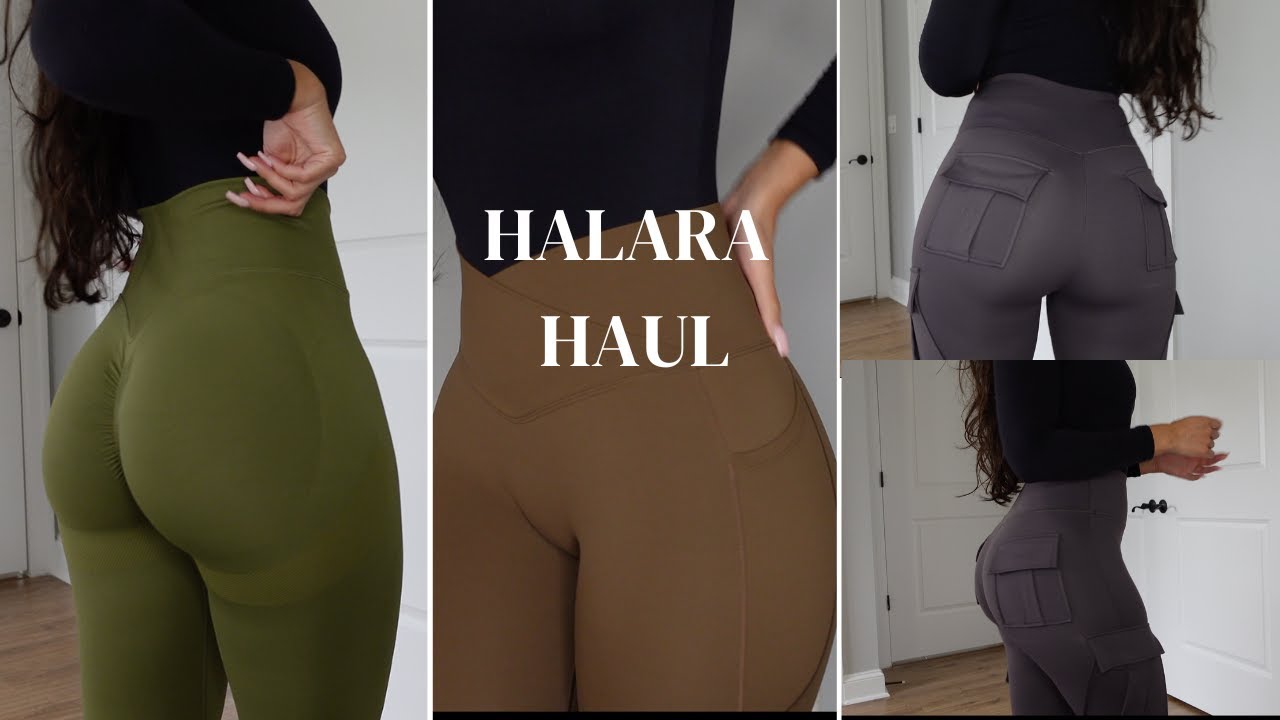 Halara Try On Haul  leggings Review 