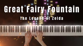 Video thumbnail of "The Legend of Zelda - Great Fairy Fountain ㅣ Relaxing Piano"