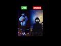 BOYWITHUKE - TOXIC STUDIO vs LIVE #shorts Mp3 Song