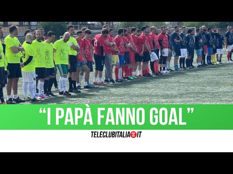 Sport e solidarietà, successo per l'iniziativa "I papà fanno goal" allo stadio di Cesa