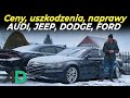 CENY i NAPRAWA Amerykańców z COPART / Jeep Grand Cherokee, Chevrolet Camaro, Ford Escape,  Audi A6