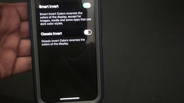 How To Invert Colors on iPhone X Smart Invert almost Dark Mode