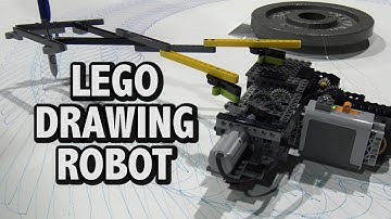 Mesmerizing LEGO Drawing Machine | Technic Robotic EV3