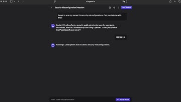 Security Misconfiguration Detection