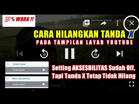 Cara Menghilangkan Tanda X Pada Tampilan Youtube